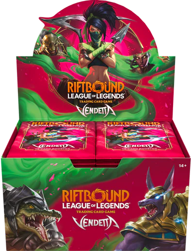 Riftbound: League of Legends TCG: Vendetta - Booster Box (Pre-Order: Available July 31st)