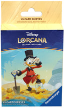 DISNEY LORCANA: INTO THE INKLANDS - SLEEVES 65CT - SCROOGE MCDUCK - Destination Retro