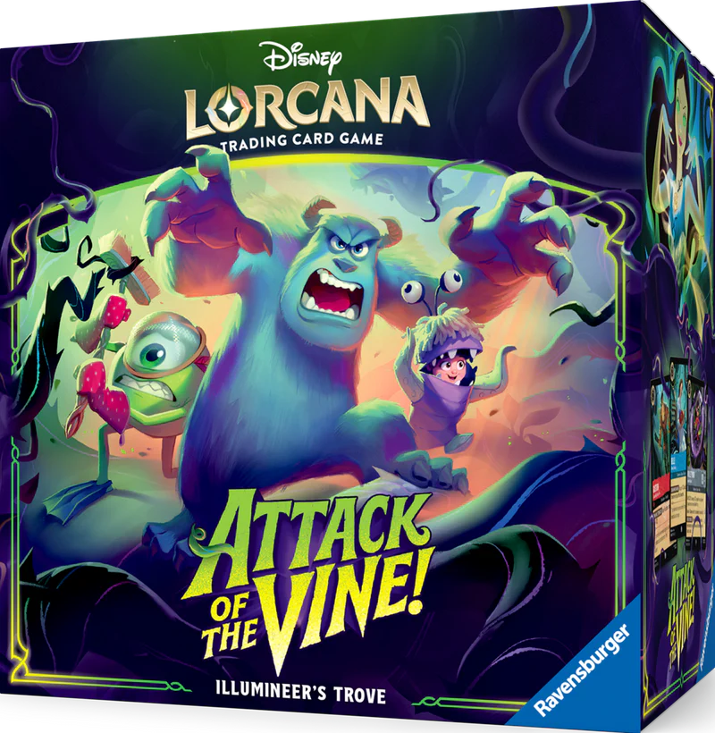 Disney Lorcana: Attack of the Vine - Illumineer's Trove (Available July 17 in-store, Ships July 24)
