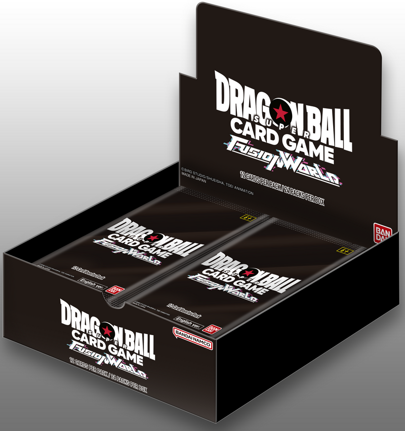 DRAGON BALL SUPER TCG - SET 1 - FUSION WORLD - BOOSTER BOX (AVAILABLE FEBRUARY 23) - Destination Retro