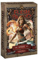 FLESH AND BLOOD  - HEAVY HITTERS - BLITZ DECK - KASSAI - Destination Retro