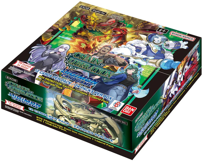 DIGIMON CARD GAME - CHAIN OF LIBERATION BOOSTER BOX