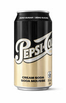 Zero Sugar Cream Soda Pepsi Soda Can