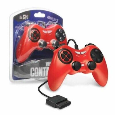 PS2 - Controller - Red - Destination Retro