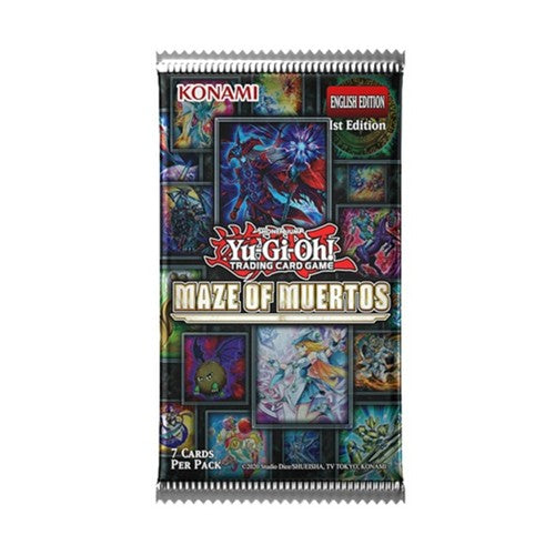 YU-GI-OH! - MAZE OF MUERTOS - BOOSTER PACK (1ST EDITION) - Destination Retro