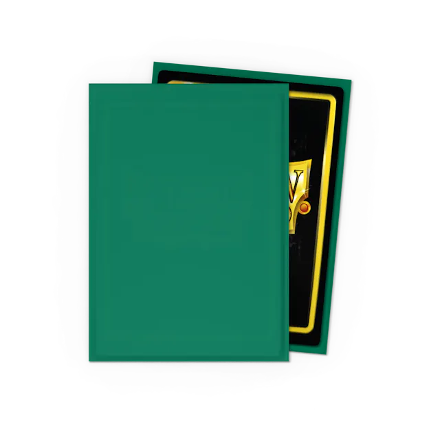 Dragon Shield Classic Sleeve - Green ‘Verdante’ 100ct - Destination Retro