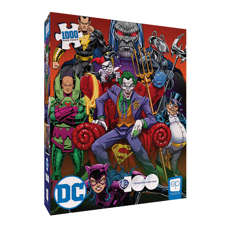 Puzzles - DC Villains - Forever Evil - 1000 Pieces - Destination Retro
