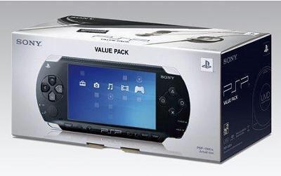 Console - Sony - PSP 1001K Console Value Pack - Black - PSP - Destination Retro