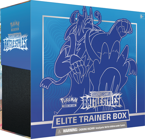Pokémon TCG: Sword & Shield - Battle Styles Elite Trainer Box - Rapid Strike Urshifu - Destination Retro