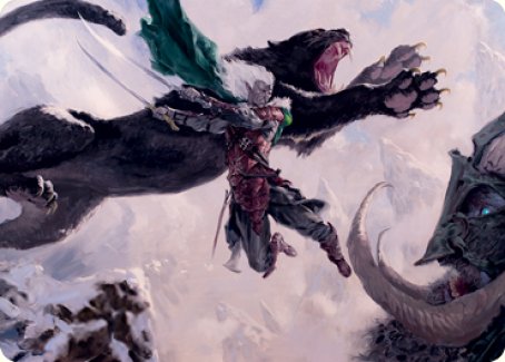 Drizzt Do'Urden Art Card [Dungeons & Dragons: Adventures in the Forgotten Realms Art Series] - Destination Retro
