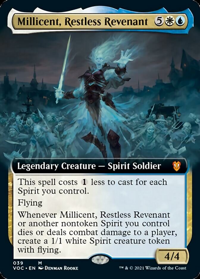Millicent, Restless Revenant (Extended) [Innistrad: Crimson Vow Commander] - Destination Retro