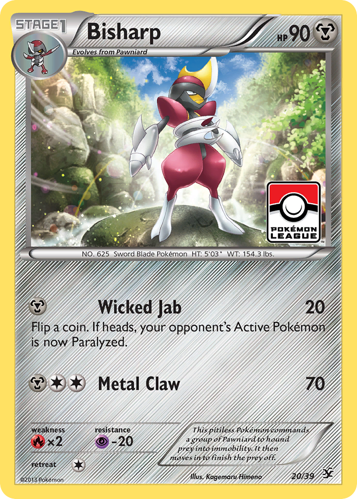 Bisharp (20/39) [XY: Kalos Starter Set] - Destination Retro