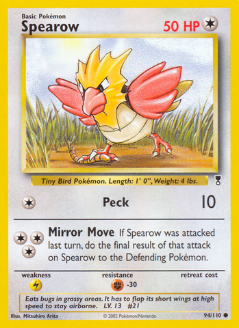 Spearow (94/110) [Legendary Collection] - Destination Retro