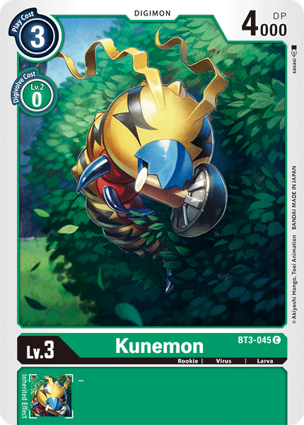 Kunemon [BT3-045] [Release Special Booster Ver.1.5] - Destination Retro