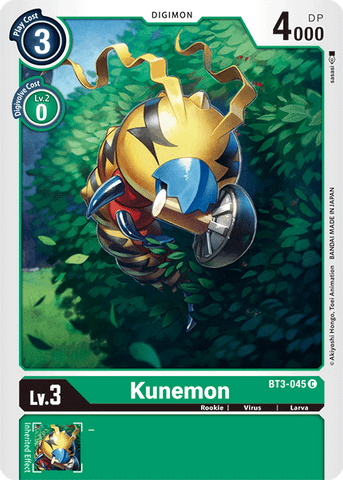 Kunemon [BT3-045] [Release Special Booster Ver.1.5] - Destination Retro