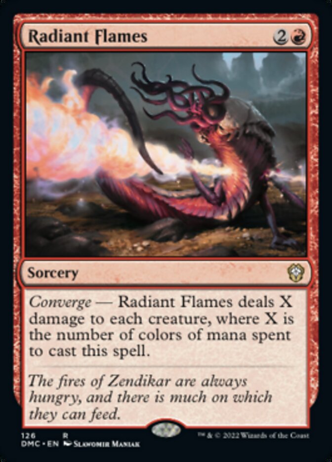 Radiant Flames [Dominaria United Commander] - Destination Retro