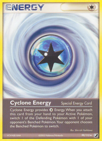 Cyclone Energy (99/115) [EX: Unseen Forces] - Destination Retro