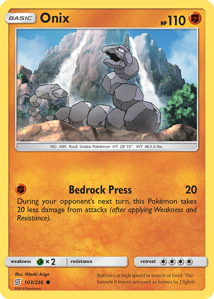 Onix (103/236) [Sun & Moon: Unified Minds] - Destination Retro