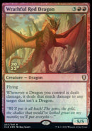 Wrathful Red Dragon [Commander Legends: Battle for Baldur's Gate Prerelease Promos] - Destination Retro