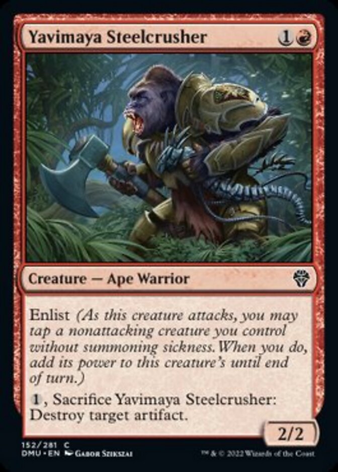 Yavimaya Steelcrusher [Dominaria United] - Destination Retro