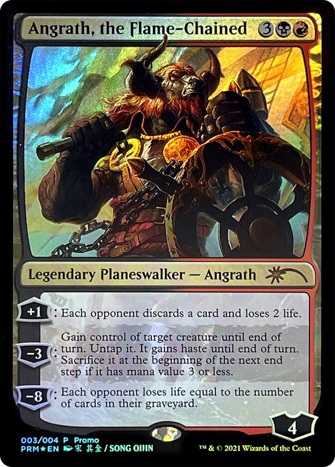 Angrath, the Flame-Chained [Year of the Ox 2021] - Destination Retro