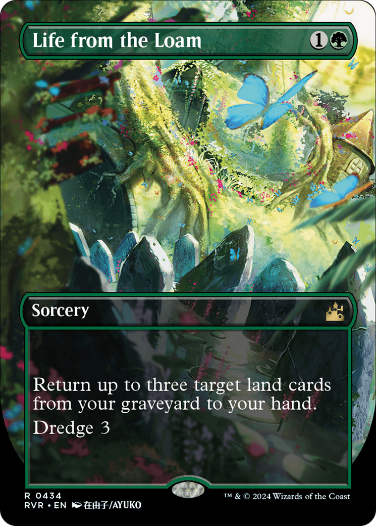 Life from the Loam (Anime Borderless) [Ravnica Remastered] - Destination Retro