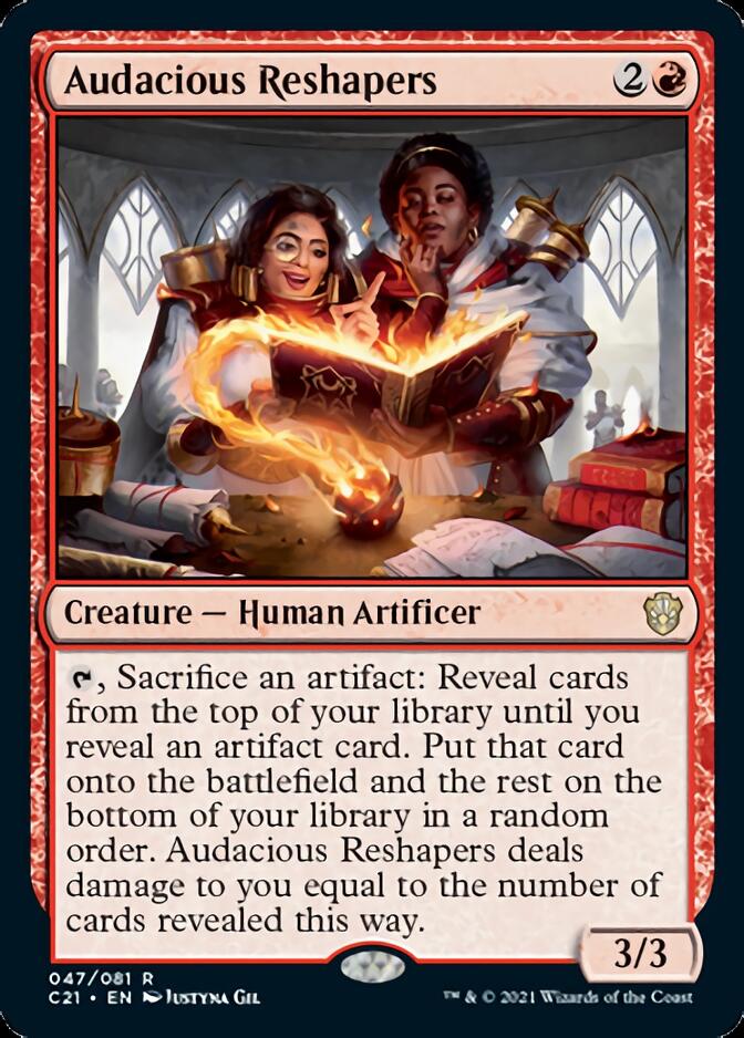 Audacious Reshapers [Commander 2021] - Destination Retro