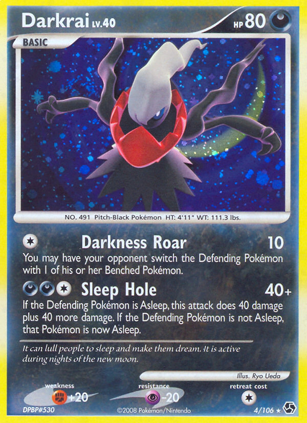 Darkrai (4/106) [Diamond & Pearl: Great Encounters] - Destination Retro