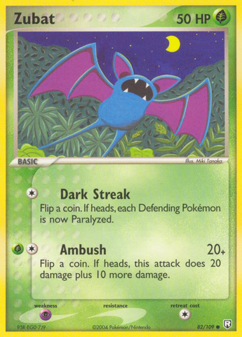 Zubat (82/109) [EX: Team Rocket Returns] - Destination Retro