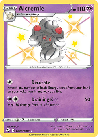 Alcremie (SV058/SV122) [Sword & Shield: Shining Fates] - Destination Retro