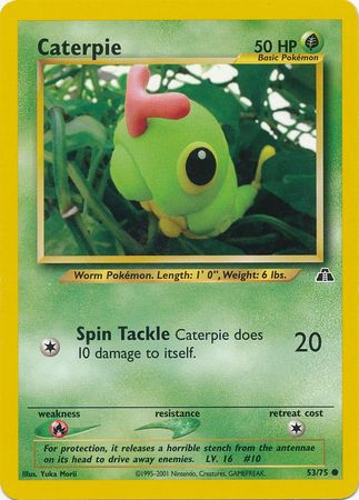 Caterpie (53/75) [Neo Discovery Unlimited] - Destination Retro