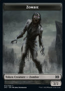 Zombie // Spirit Double-sided Token [Double Masters 2022 Tokens] - Destination Retro