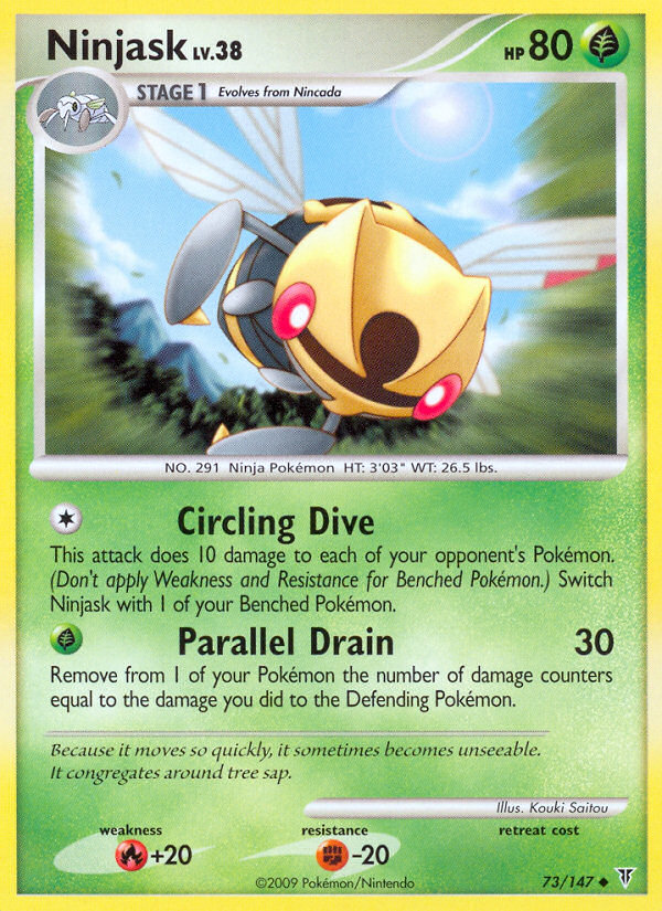 Ninjask (73/147) [Supreme Victors] - Destination Retro