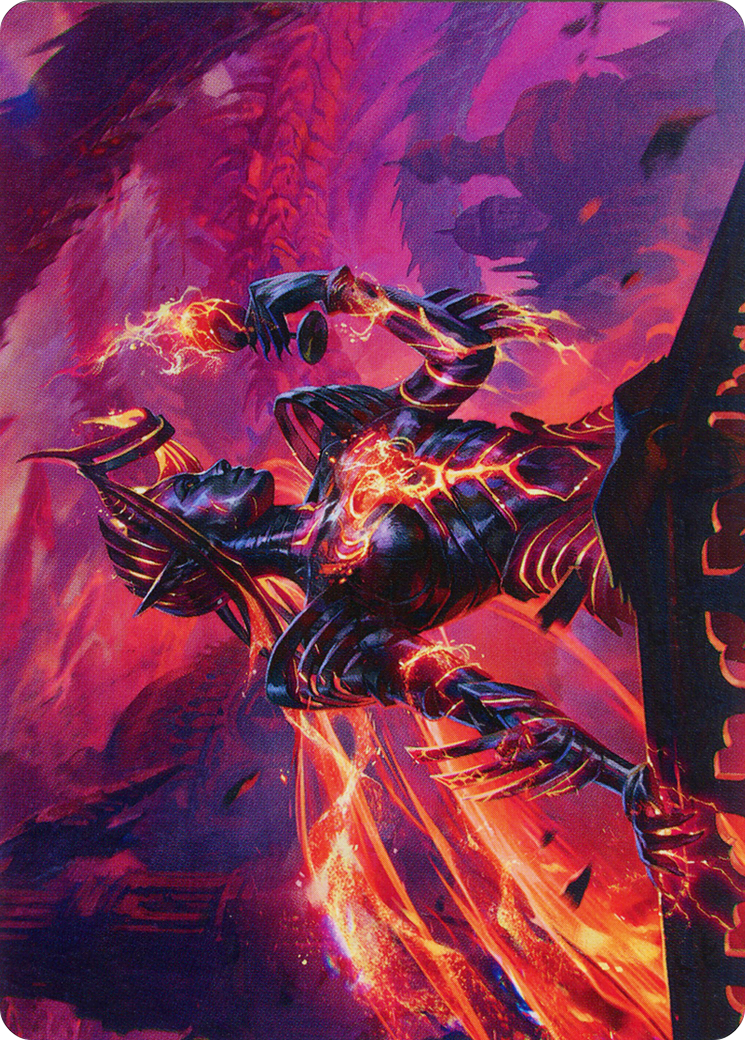 Ayara, Furnace Queen Art Card [March of the Machine Art Series] - Destination Retro