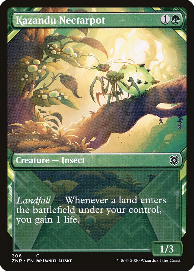 Kazandu Nectarpot (Showcase) [Zendikar Rising] - Destination Retro
