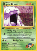 Koga's Grimer (78/132) [Gym Challenge 1st Edition] - Destination Retro