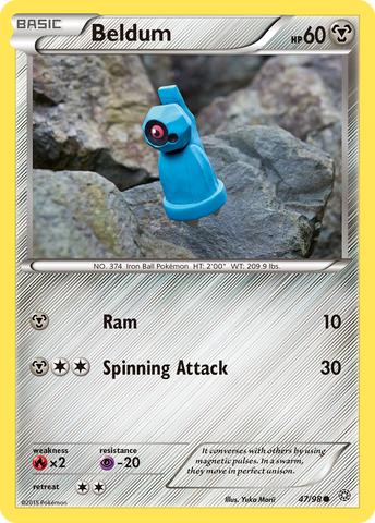 Beldum (47/98) [XY: Ancient Origins] - Destination Retro