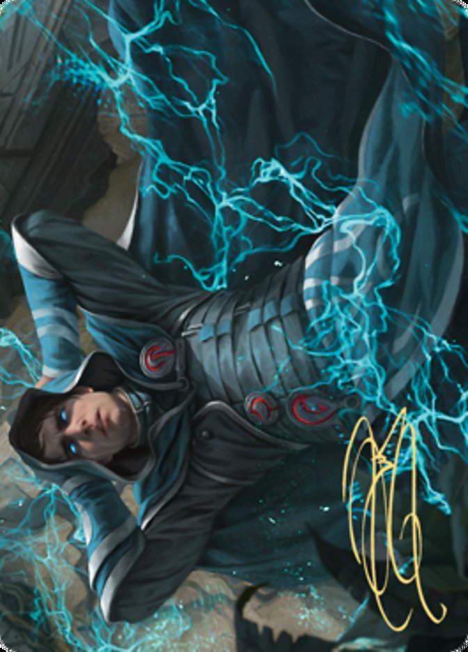 Maddening Cacophony Art Card (Gold-Stamped Signature) [Zendikar Rising Art Series] - Destination Retro