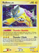 Raikou (16/132) [Diamond & Pearl: Secret Wonders] - Destination Retro