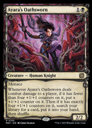 Ayara's Oathsworn (Showcase Halo Foil) [March of the Machine: The Aftermath] - Destination Retro