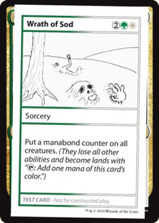 Wrath of Sod (2021 Edition) [Mystery Booster Playtest Cards] - Destination Retro