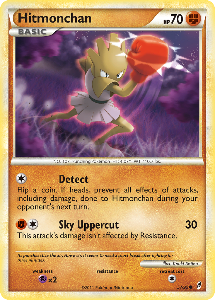 Hitmonchan (57/95) [Call of Legends] - Destination Retro