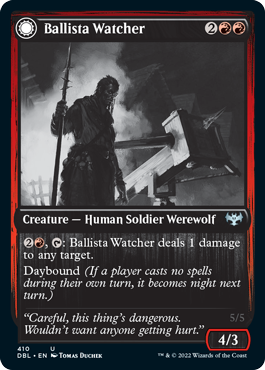 Ballista Watcher // Ballista Wielder [Innistrad: Double Feature] - Destination Retro
