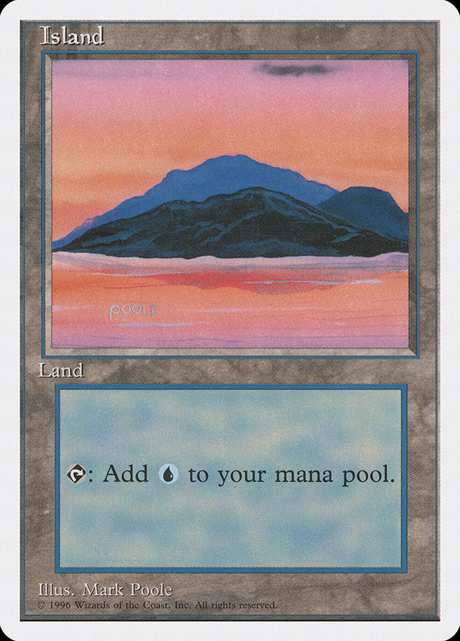 Island (Signature on Bottom Left) [Introductory Two-Player Set] - Destination Retro