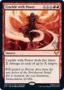 Crackle with Power (Promo Pack) [Strixhaven: School of Mages Promos] - Destination Retro