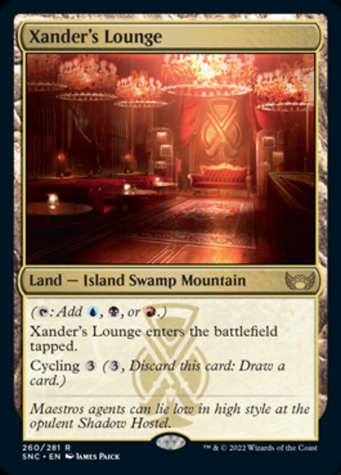 Xander's Lounge [Streets of New Capenna] - Destination Retro