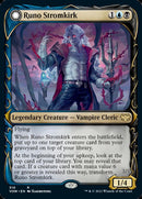 Runo Stromkirk // Krothuss, Lord of the Deep (Showcase Fang Frame) [Innistrad: Crimson Vow] - Destination Retro