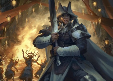 Ritual Guardian Art Card [Innistrad: Midnight Hunt Art Series] - Destination Retro