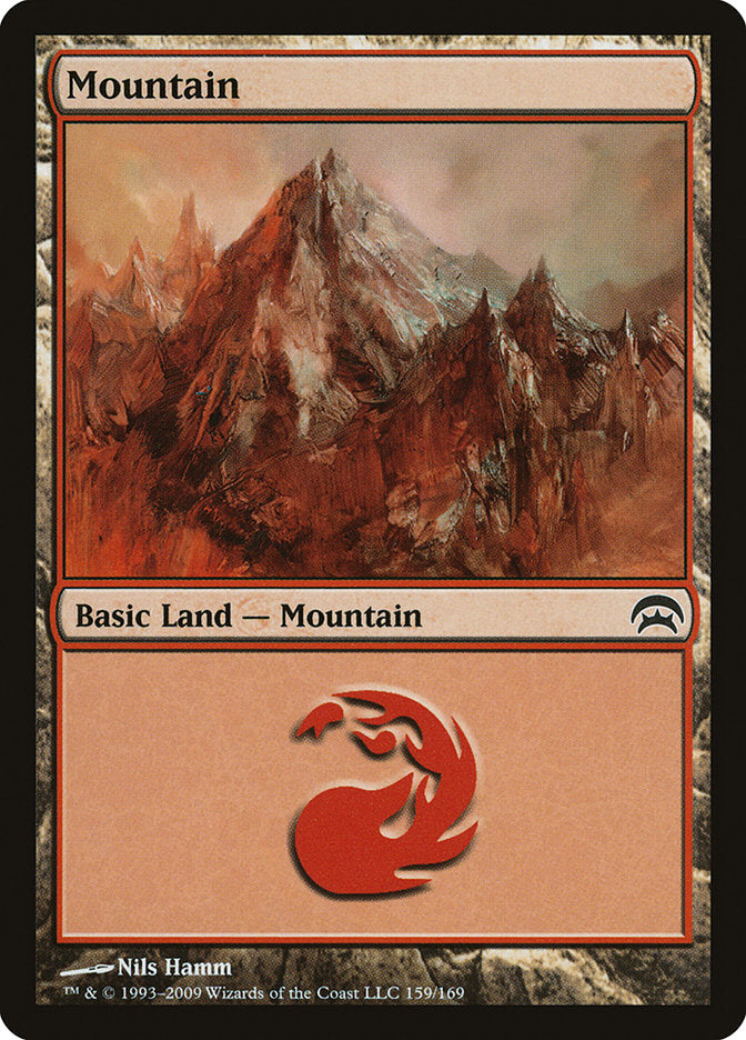 Mountain (159) [Planechase] - Destination Retro