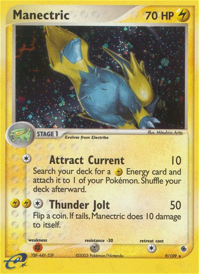 Manectric (9/109) [EX: Ruby & Sapphire] - Destination Retro
